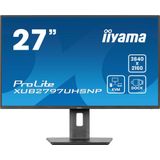 iiyama ProLite XUB2797UHSNP-B1 - 27 inch - 4K - IPS - USB-Hub (4x) - in hoogte verstelbaar - USB-C Dock - KVM-switch