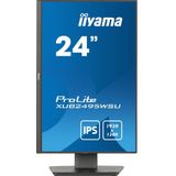 iiyama ProLite XUB2495WSU-B7 - 24 Inch - IPS - WUXGA - USB-hub - In hoogte verstelbaar