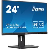 iiyama ProLite XU2493HS-B6 computer monitor 60,5 cm (23.8 inch) 1920 x 1080 Pixels Full HD LED Zwart