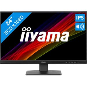 Iiyama ProLite XU2493HS-B6 LED-monitor Energielabel E (A - G) 60.5 cm (23.8 inch) 1920 x 1080 Pixel 16:9 0.5 ms HDMI, DisplayPort, Hoofdtelefoon (3.5 mm