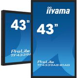Iiyama 43iW - LCD Touch - 4K UHD - Zwart - LED - IPS