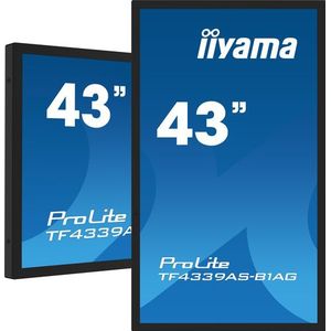 Iiyama 43iW - LCD Touch - 4K UHD - Zwart - LED - IPS