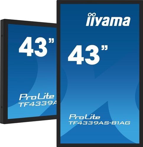 Iiyama 43iW - LCD Touch - 4K UHD - Zwart - LED - IPS