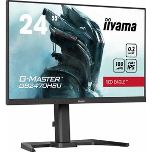 iiyama G-Master GB2470HSU-B6 Red Eagle - 24 inch - Full HD - IPS - 180 Hz - in hoogte verstelbaar