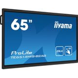 iiyama - ProLite TE6514MIS-B2AG - Public Display - Zwart - LCD - 4K UHD