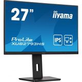 iiyama ProLite XUB2793HS-B6 - 27 Inch - IPS - Full HD - In hoogte verstelbaar