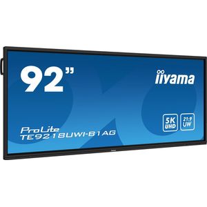 iiyama - ProLite TE9218UWI-B1AG - Groot Formaat Display - 92 Inch - 5K UHD - Interactief