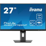iiyama ProLite XUB2797QSNP-B1 27 inch - QHD - IPS - USB-Hub (2x) - in hoogte verstelbaar - USB-C Dock - KVM-switch