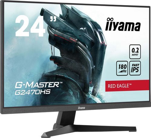 iiyama G-Master G2470HS-B1 Red Eagle - 24 inch - Full HD - IPS - 180 Hz