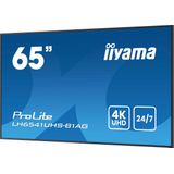 IIYAMA 65" Wide LCD - Beeldscherm - 3840 x 2160 - 4K UHD - VA Paneel - LED - Speakers