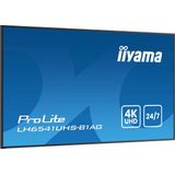 IIYAMA 65" Wide LCD - Beeldscherm - 3840 x 2160 - 4K UHD - VA Paneel - LED - Speakers