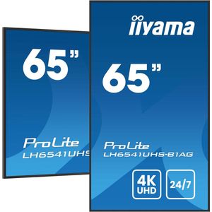 IIYAMA 65" Wide LCD - Beeldscherm - 3840 x 2160 - 4K UHD - VA Paneel - LED - Speakers