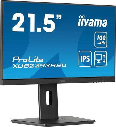 Iiyama - ProLite XUB2293HSU - 21,5" Full HD IPS Monitor - Zwart - USB-Hub