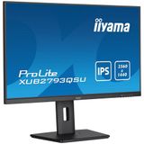 Iiyama - ProLite XUB2793QSU - 27" WQHD IPS Monitor - USB-Hub - 100Hz Verversingssnelheid