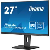 Iiyama - ProLite XUB2793QSU - 27" WQHD IPS Monitor - USB-Hub - 100Hz Verversingssnelheid