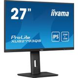 IIYAMA 27" Wide LCD - Beeldscherm - Zwart - IPS Paneel - 2560 x 1440 QHD