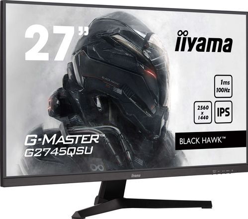 Iiyama 27iW - Beeldscherm - QHD - 100Hz - IPS - Mat - 2560 x 1440 Pixels