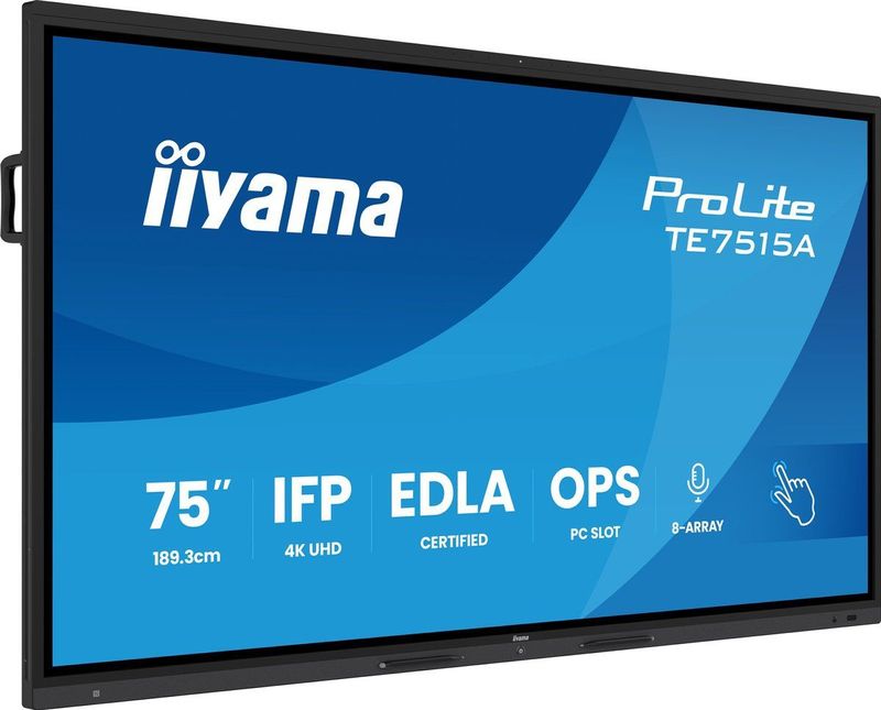 iiyama - ProLite TE7515A-B1AG - Public Display - 75 inch - 4K UHD