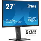 IIYAMA - 27" Wide LCD - Beeldscherm - Zwart - IPS Paneel - Full HD