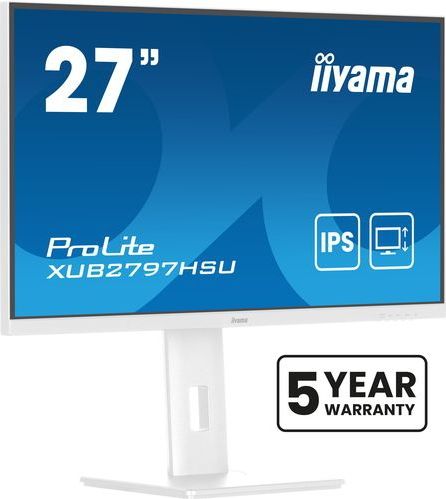 Iiyama - ProLite XUB2797HSU-W2 - 27 Inch - Full HD - 100Hz - IPS Monitor