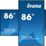 Iiyama 86iW LCD - 4K UHD - IPS - 2,18 m - 3840 x 2160 Pixels