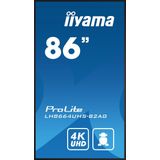 Iiyama 86iW LCD - 4K UHD - IPS - 2,18 m - 3840 x 2160 Pixels