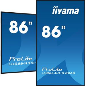 Iiyama 86iW LCD - 4K UHD - IPS - 2,18 m - 3840 x 2160 Pixels