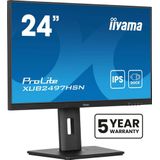 Iiyama - XUB2497HSN - 24'' IPS Monitor - Full HD - USB-C Dock - RJ45