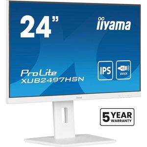 Monitor - 24 Inch - IPS - USB-C Dock - RJ45 LAN