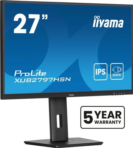 Iiyama - ProLite XUB2797HSN-B2 - Monitor - Full HD - 27 Inch - USB-C - IPS