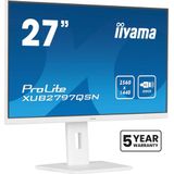 Iiyama - G-MASTER XUB2797QSN-W2 - Monitor - Wit - 27 Inch - 2560 x 1440 Pixels