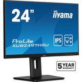 Iiyama - ProLite XUB2497HSU - 24 Inch Monitor - Full HD - IPS - 100Hz - USB-Hub