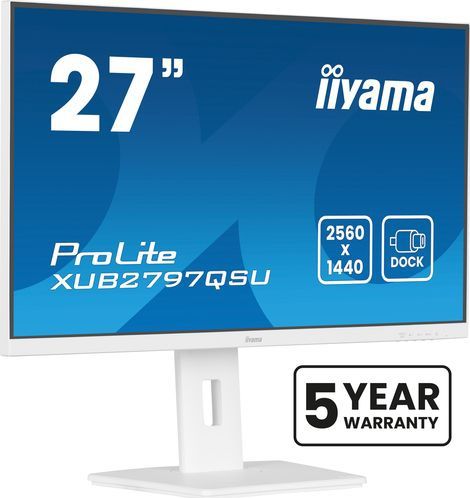 Iiyama 27iW - LCD Beeldscherm - QHD - 68,6 cm - IPS - Mat