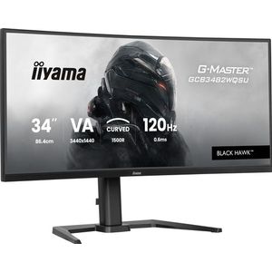 Iiyama - G-Master GCB3482WQSU-B1 - Gaming Monitor - Zwart - Ultra Wide - 34 Inch