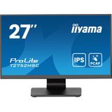 iiyama - T2752MSC-B1AG - Monitor - Zwart - IPS - 27 Inch - 1920 x 1080 Pixels