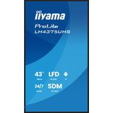 Iiyama - ProLite LH4375UHS-B2AG - 43 inch - 4K VA LED Monitor