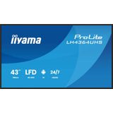 Iiyama 43iW - Beeldscherm - 4K UHD - VA - 109,2 cm - LED - 3840 x 2160 Pixels
