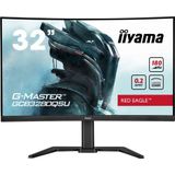 iiyama G-Master GCB3280QSU-B2 Red Eagle - 32 inch - QHD - VA - 180 Hz - in hoogte verstelbaar - Curved