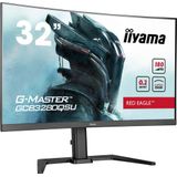 iiyama G-Master GCB3280QSU-B2 Red Eagle - 32 inch - QHD - VA - 180 Hz - in hoogte verstelbaar - Curved