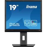 Iiyama - ProLite B1980S-B1 - Beeldscherm - Zwart - 19" - LED - Mat