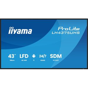 iiyama - ProLite TE7512MIS-B4AG - Interactief Scherm - 4K UHD