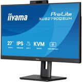 Iiyama ProLite XUB2790QSUH-B2 - 27 inch - Quad HD Monitor - IPS - KVM