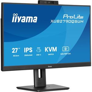 Iiyama ProLite XUB2790QSUH-B2 - 27 inch - Quad HD Monitor - IPS - KVM