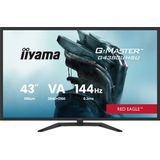 iiyama G-MASTER G4380UHSU-B2 - Computer Monitor - Zwart - 108 cm - 4K Ultra HD - LED