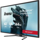iiyama G-MASTER G4380UHSU-B2 - Computer Monitor - Zwart - 108 cm - 4K Ultra HD - LED