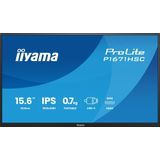 Iiyama - ProLite P1671HSC-B1 - Portable Monitor - Zwart - 15,6 inch - 1920x1080