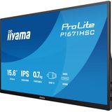 Iiyama - ProLite P1671HSC-B1 - Portable Monitor - Zwart - 15,6 inch - 1920x1080