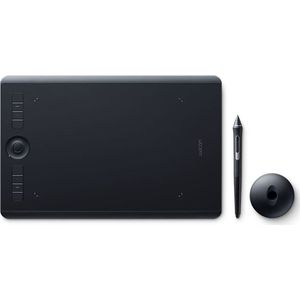 Wacom Intuos Pro Medium - Tekentablet - 224 x 148 mm - Zwart