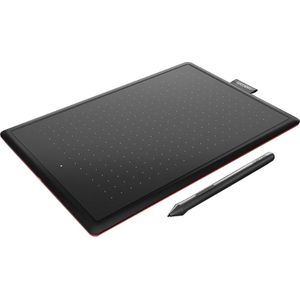 Wacom One Small - Tekentablet - 152 x 95 mm - Rood