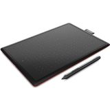 Wacom One Medium - Tekentablet - 216 x 135 mm - Rood